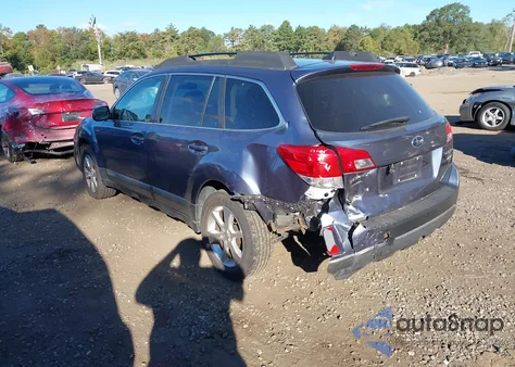 2014 Subaru Outback 2.5I Limited из США, поврежденный, VIN 4S4BRBLC8E3307644